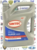 Синтек Super 3000 10W40 SG CD 4л.