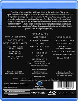 Bryan Ferry / Live In Lyon (Blu-ray)