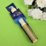 Расческа массажная брашинг «Marlene», цвет лимонный пирог, 4,5*22 см (блистер Ultramarine)