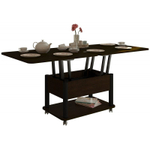 Стол-трансформер ГЗМИ Дебют 3, Венге темный/Ножки черные