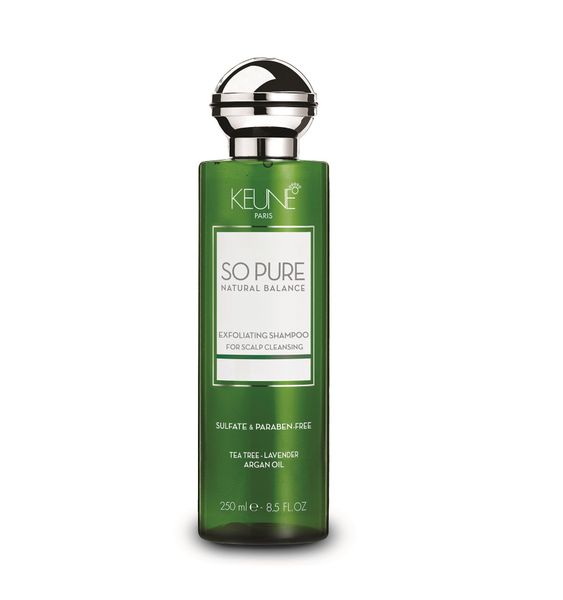 Keune So Pure Exfoliating Shampoo 250мл - Шампунь обновляющий бессульфатный