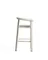 Уличный барный стул Erice из алюминия и веревки цвета экрю, 75 см