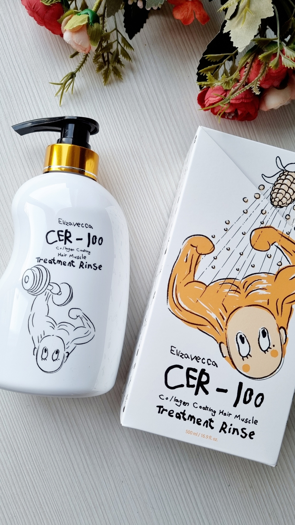 Маска для волос с коллагеном Elizavecca CER-100 Collagen Ceramid Coating Protein Treatment 500мл