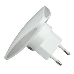 DTL-320 Треугольник-White-Sensor Светильник-ночник. С фотосенсором день-ночь. Белый. ТМ Uniel