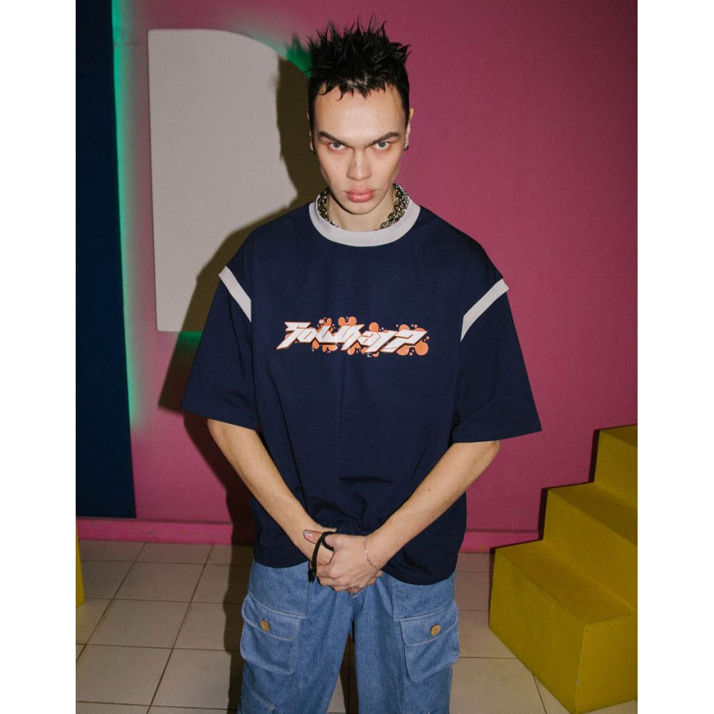 Футболка SoWhat? Vintage Синяя