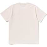 A Bathing Ape Bathing Ape Футболка Cotton Drop Shoulder Sleeve Moderate Straight Fit Summer 0zxtem345101q айвори