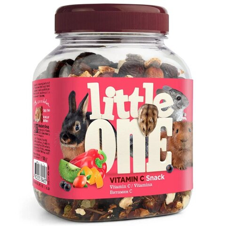 Лакомство для всех видов грызунов  ВИТАМИН С, 180г Little One