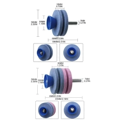 Точилка для газонокосилки, газонокосилка, мульчирующее лезвие, точильный камень, шлифовальный инструмент патио