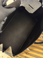 Сумка- портфель из кожи крокодила Hermes