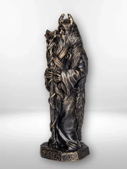 Коллекционная алтарная фигурка статуэтка славянский Бог Велес оберег для дома