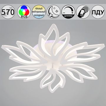 09862-0.3-06 WH (RGB) светильник потолочный