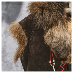Жилет из меха медведя «Бирюк»
