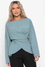 Блуза Леа (морская волна) Б14954-5М LT Collection