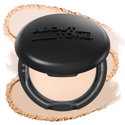 ABOUT TONE Blur Powder Pact - Компактная веганская пудра для лица (9 гр)