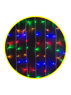 Гирлянда светодиодная "Занавес" 93 645 NGF-D022-01 1.5х1.2м 192LED RGBY IP20 TR Navigator 93645
