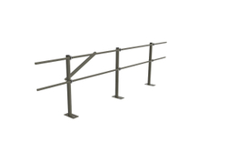 Кровельное ограждение Fachmann КО/PL/800-2-3000 RAL