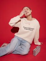 СВИТШОТ ДЕВУШКА В САМОМ РАСЦВЕТЕ PASTEL BEIGE