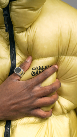Куртка Called a Garment Puffer Fish Down Jacket "Citron"