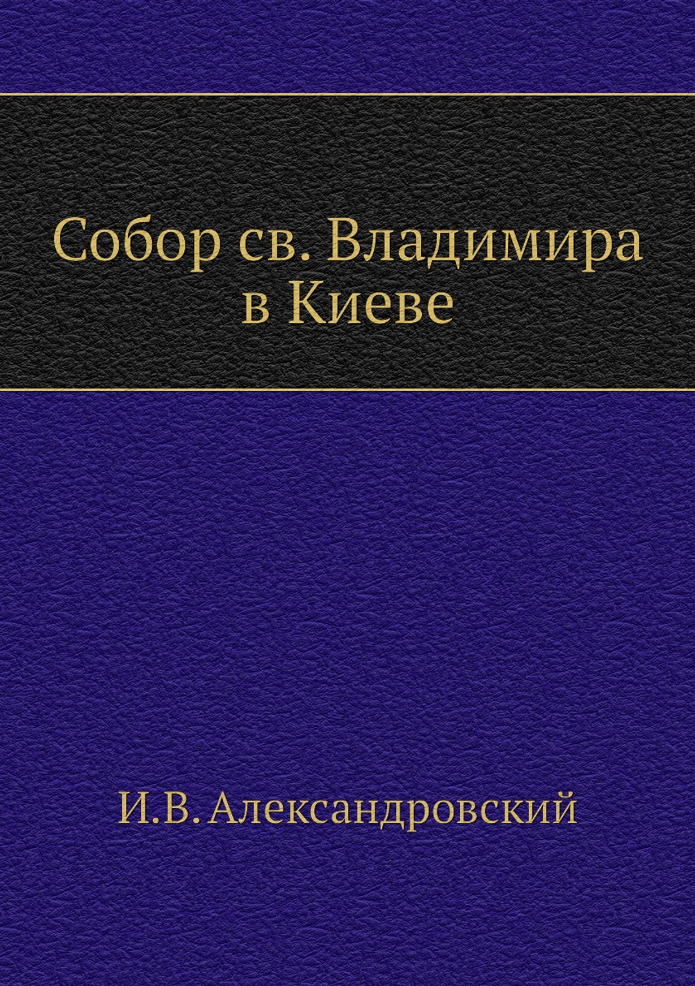 Собор св. Владимира в Киеве | И.В. Александровский