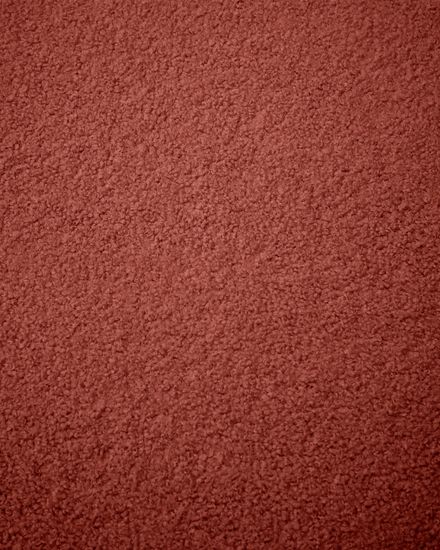 Чехол на пуф Kaeli из терракотового букле Ø 43 см