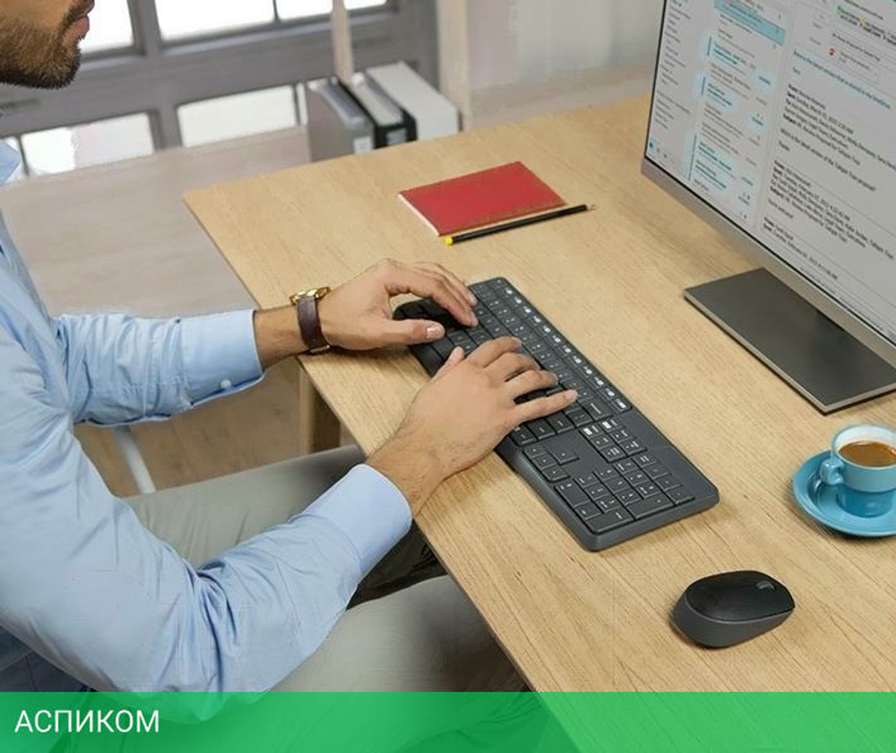 Набор периферии Logitech Wireless Combo MK235 (920-007948)