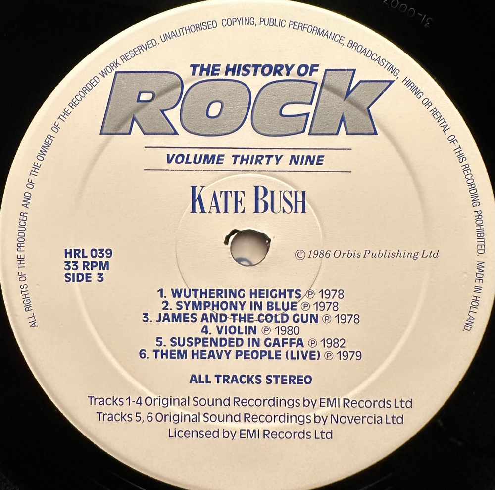 Сборник - The History Of Rock 39 (Англия 1986г.) 2LP