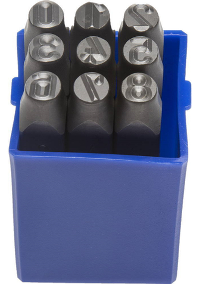 ЗУБР 8 мм, арабские, штамповочные цифровые клейма, Профессионал (21501-08)