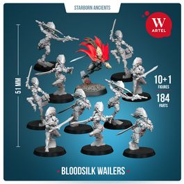 Комплект миниатюр Bloodsilk Wailers