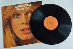 Винтажная виниловая пластинка LP Caravelli Disque Dor (France 1972)
