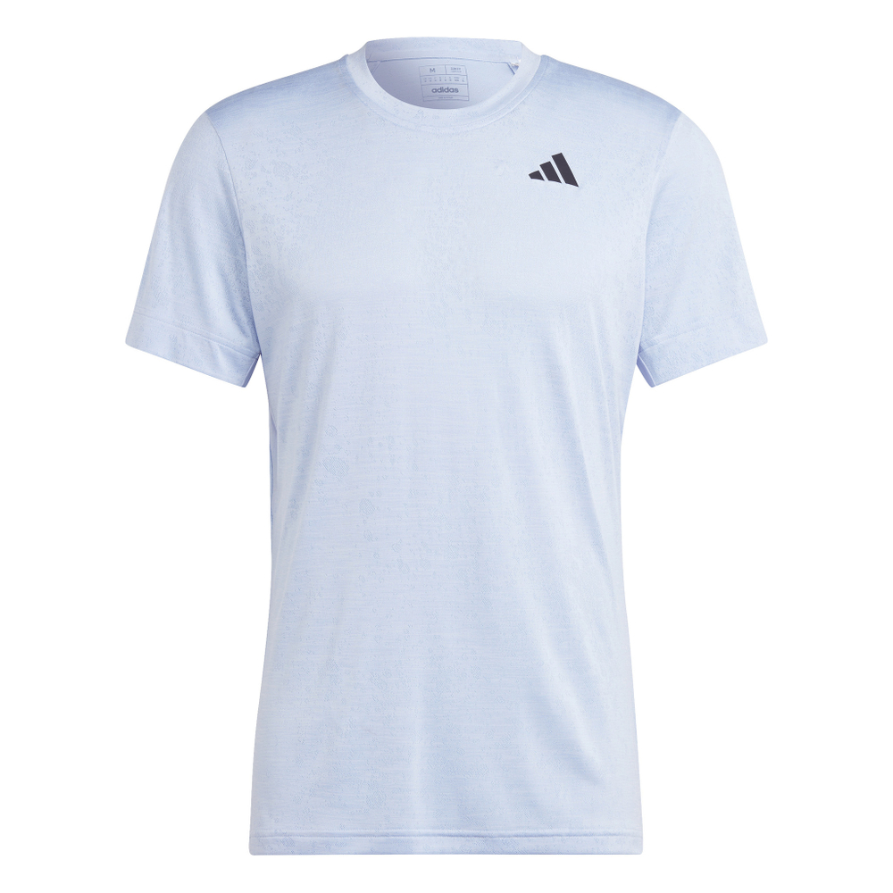 Мужская теннисная футболка Adidas Freelift Tee - blue dawn