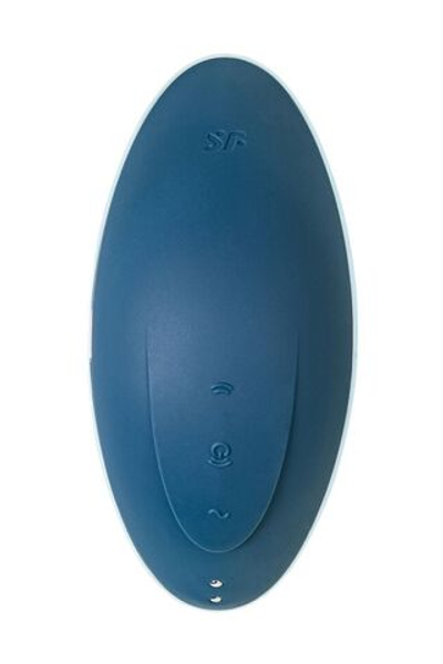 Синий вакуум-волновой вибростимулятор клитора Satisfyer Vulva Lover 1 (Цвет: синий)
