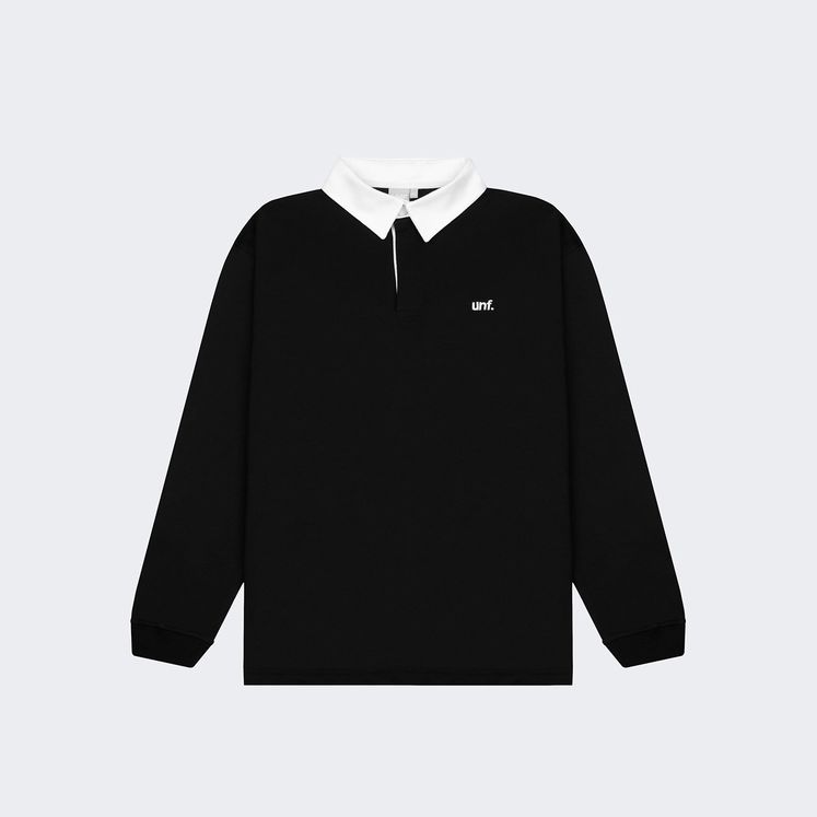 Лонгслив UNIFORM Rugby Polo, черный