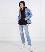 Худи LINEAR 2 ZIP Tommy Jeans - черный(DW0DW14856)