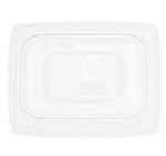 Крышка РЕТ купольная 120х165х70мм для контейнера Crystal box 500мл с прямым дном