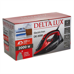 Утюг электрический 2000 Вт DELTA LUX DE-3000