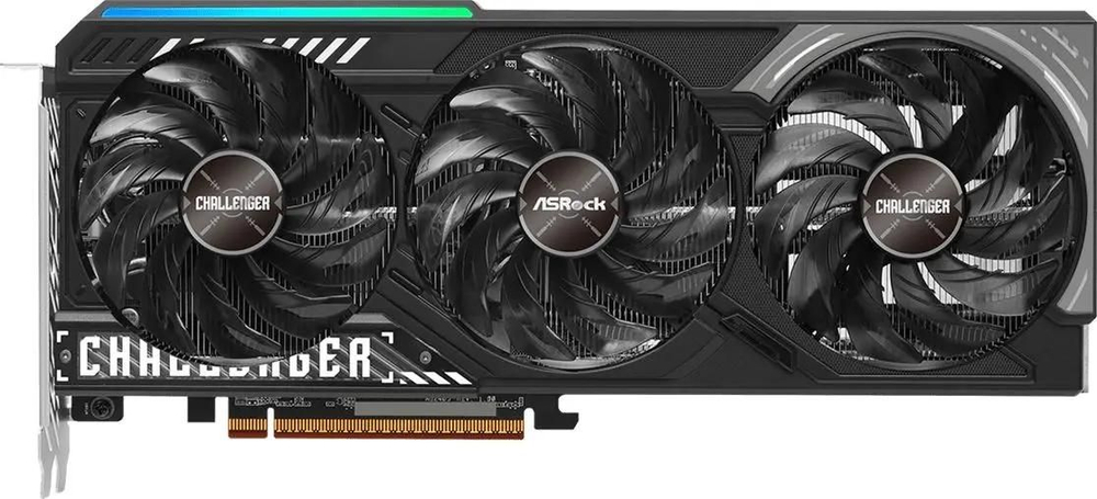 Видеокарта ASRock AMD  Radeon RX 9070 RX9070 CL 16G 16ГБ Challenger, GDDR6, Ret