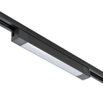 Светодиодный светильник для однофазной трековой системы 20Вт, 1400лм, 4000K, Ra>80, металл/акрил, чёрный матовый