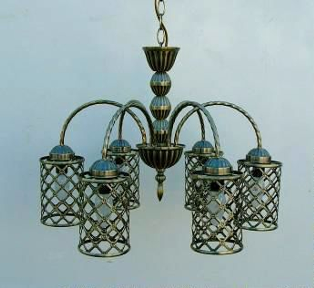 Люстра YL7502AB-6P1