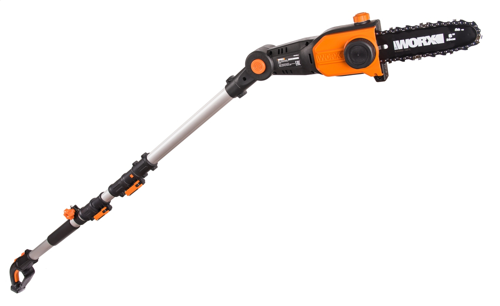 Цепная пила аккумуляторная телескопическая WORX WG349E.9