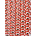 Бумага упаковочная 50х70 см «Подарок от дедушки Мороза!», Почтовые марки (1 лист)