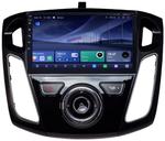 Магнитола для Ford Focus 3 2011-2019 (поддержка автопарковки, черная) - Kuberg QLed, Android 14, TS105, Быстрейшая, CarPlay, SIM-слот