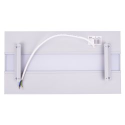 ULO-K16B 2x16W-4000K-L50 5W-3000K IP44 LIGHT GREY Светильник линейный светодиодный подвесной с фоновой подсветкой. Белый свет 4000К. Алюминий. Цвет светло-серый. TM Uniel