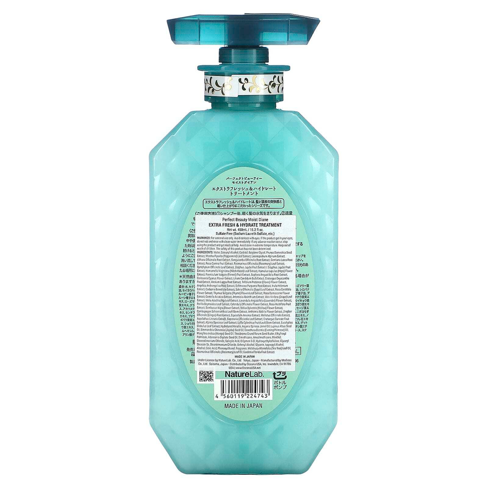 Moist Diane, дополнительное средство для свежести и увлажнения, 450 мл (15,2 жидк. унции)