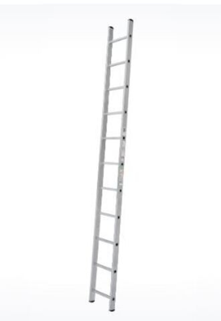 Лестница алюм. односекц. 289см 11 ступ., 4,0 кг PRO STARTUL (ST9945-11)