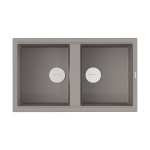 Мойка Kitagawa 86-2-GR Artceramic/Leningrad grey