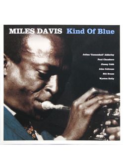 Miles Davis - Kind Of Blue (Blue LP) Майлз Дэвис. Новая запечатанная виниловая пластинка