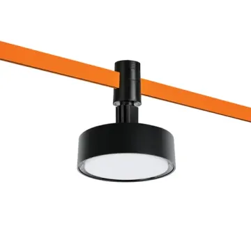 Трековый однофазный светодиодный светильник 10W 4000K 210547 чёрный Due Hermes Lightstar