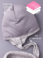 Шапка для девочки зимняя вязаная и шарф