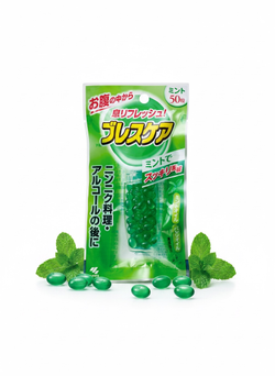 Освежающие капсулы для полости рта с длительным действием Kobayashi Breath Care Refreshing Capsule