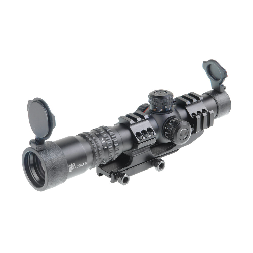 Прицел Veber Black Russian 1-4x24 RG загонник